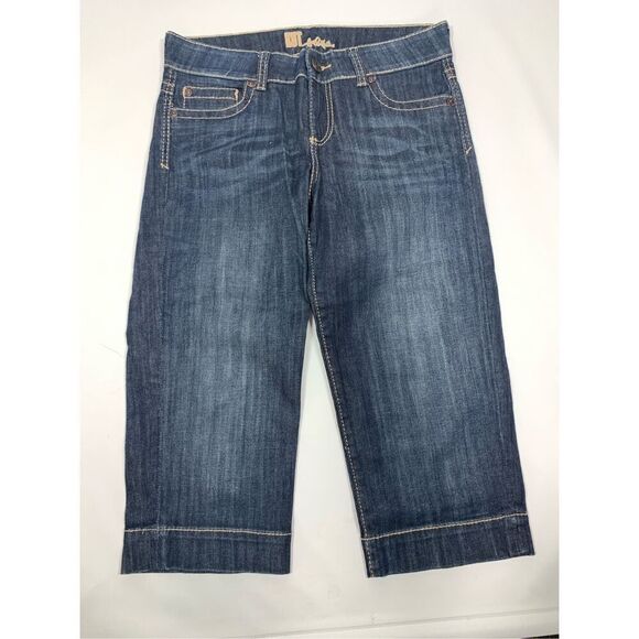 Kut for the Kloth Wide Leg Capri Size 8 - Picture 1 of 8